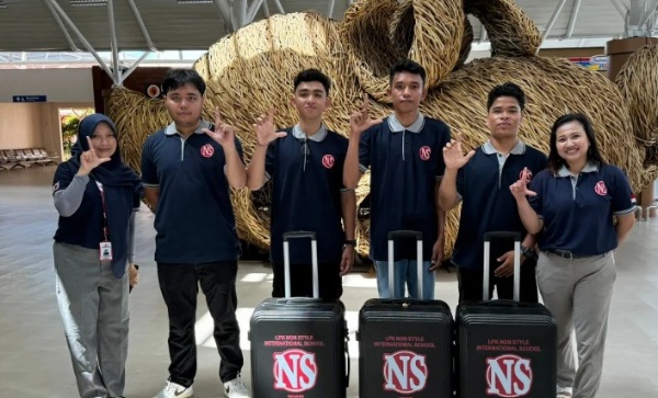 PERPISAHAN 3 SISWA ZENSHIN & PARA SENSEI DI BANDARA LOMBOK